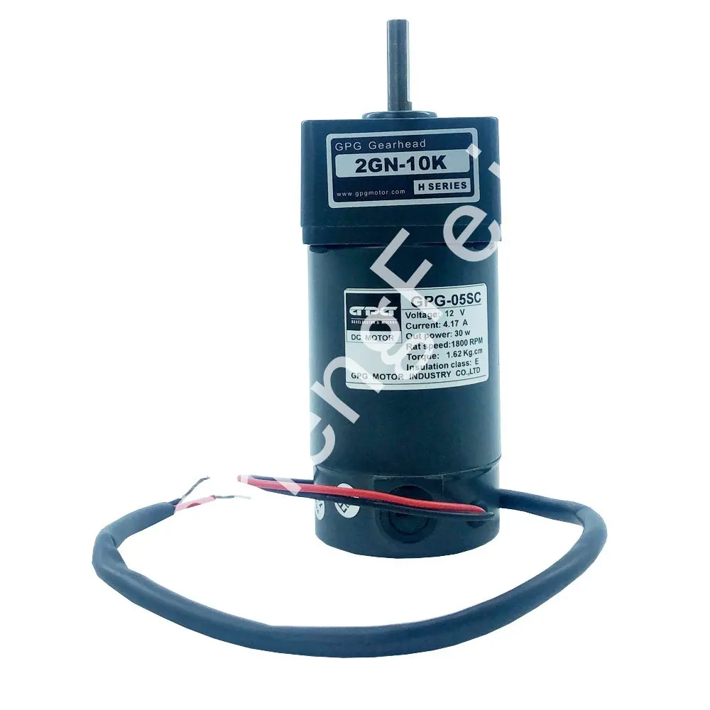 

DC motore/motoriduttore/motore della spazzola 12V30W1800RPM motore di cc della spazzola
