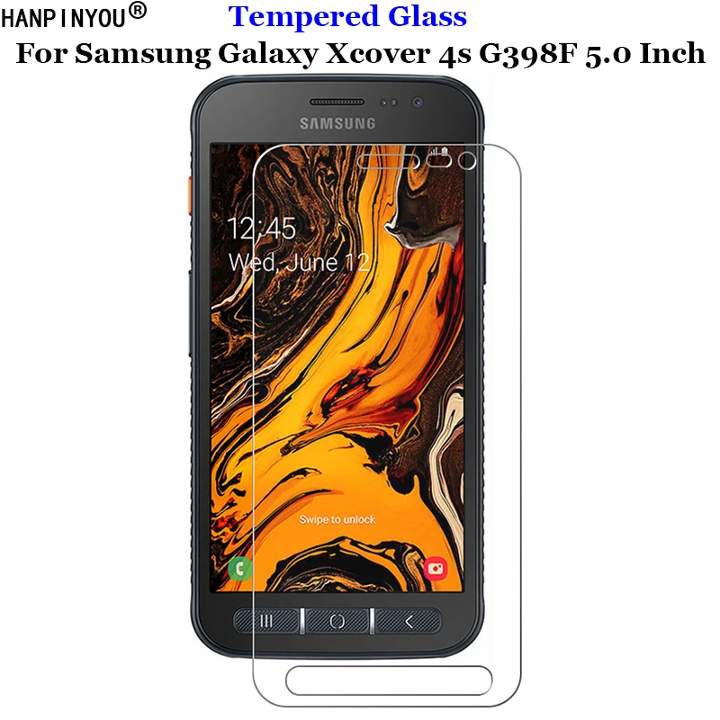 For Samsung Xcover4s Xcover4 Tempered Glass 9H 2.5D Premium Screen
