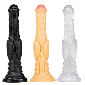30cm Horse Dong Dildo Realistic Suction Cup Dick Sex Toys Extremely Long Big Soft Anal Horse Animal Penis for Women Men Sex Shop 2