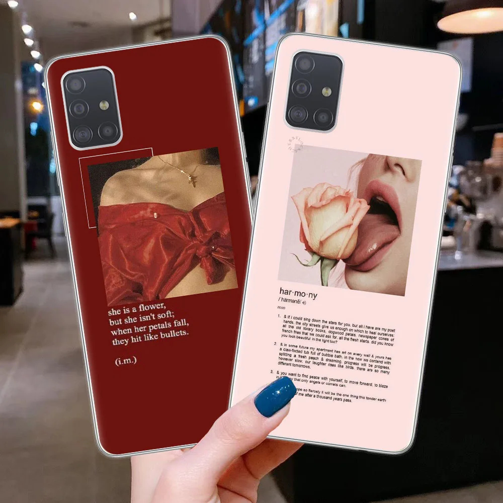 Силиконовый чехол для Samsung Galaxy A51 A71 A10 A20 A30 A40 A50 A70 A9 A7 A6 A8 Plus 2018 | Мобильные телефоны