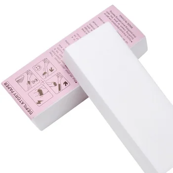 

2 Packs/200pcs Depilatory Paper Fast Hair Removal Tool Practical Hair Removal Paper for Adults Men Women