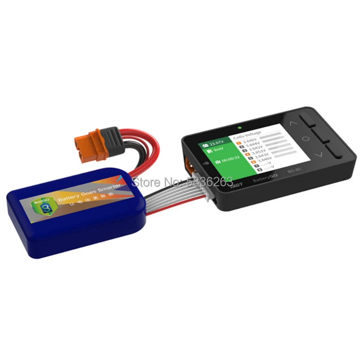 

ISDT BatteryGO BG8S Smart Battery Verifier Checker Receiver Signal Tester With Mobile Fast Charging Function USB Upgrade
