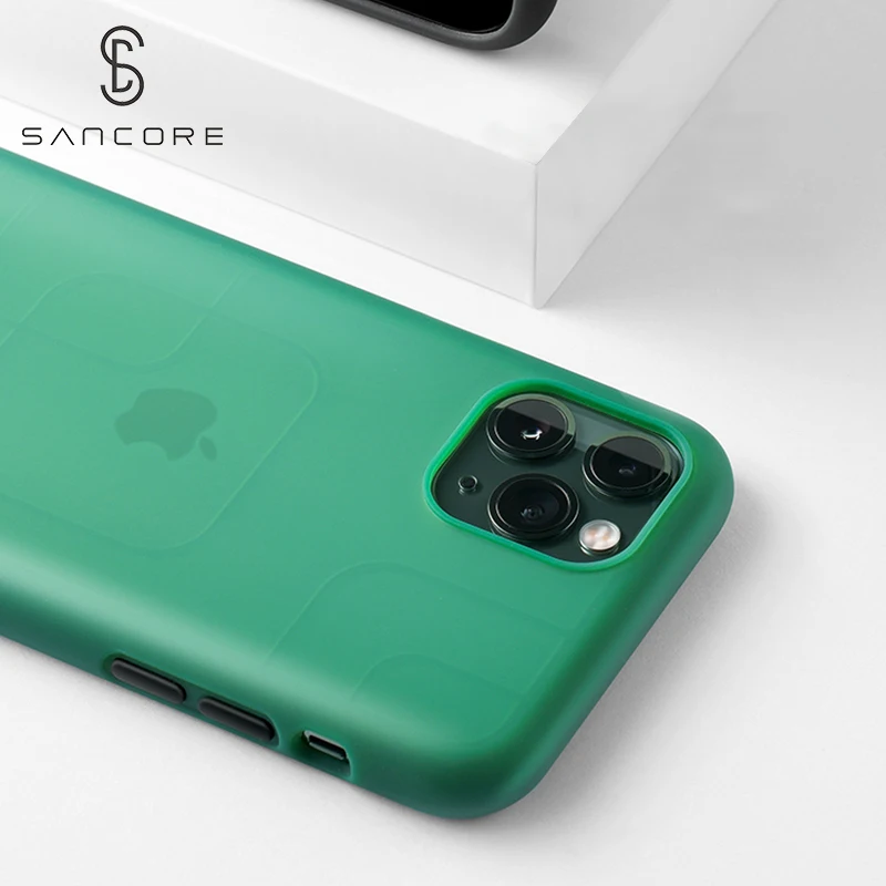 Sancore жидкий силиконовый чехол для iPhone 11 Pro Max чехол s высокое качество чехол тонкий мягкий чехол для 5,8 6,1 6,5 крышка