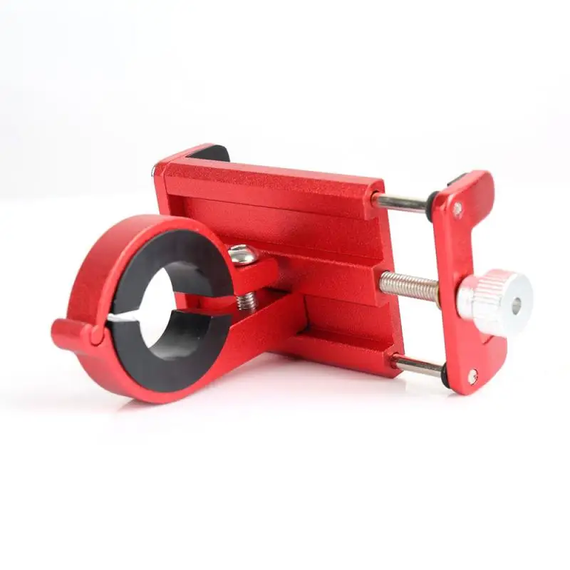 Bicycle Phone Holder Navigation Fixed Bracket Bike Handlebar Aluminum Alloy Mobile Accessories | Спорт и развлечения