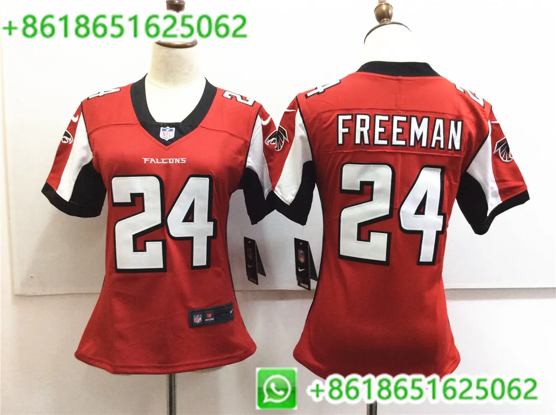 AS PICTURE Женские Джерси для женщин в стиле Atlanta Julio Jones Matt Ryan - Цвет: AS PICTURE