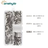 hs-16 Crimper Tools Copper Tinned Splice Crimp 22-10 AWG Terminal Sleeve Connectors 10mm Cable Heat Shrink Tube Sleeving Kits 4