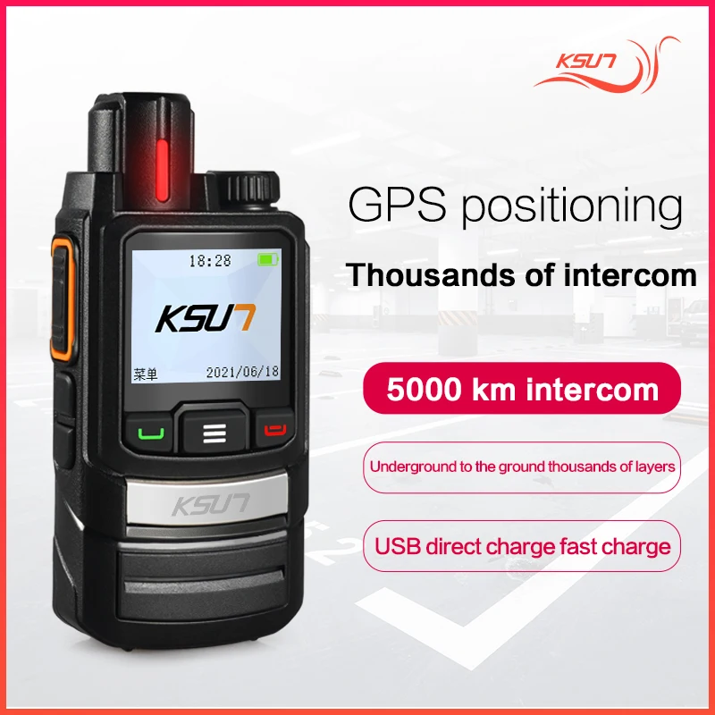 Ksun Kswct2 Mini Network Transceptor Walkie Talkie Phone 4g Gps Ptt Poc Radio Long Range Android