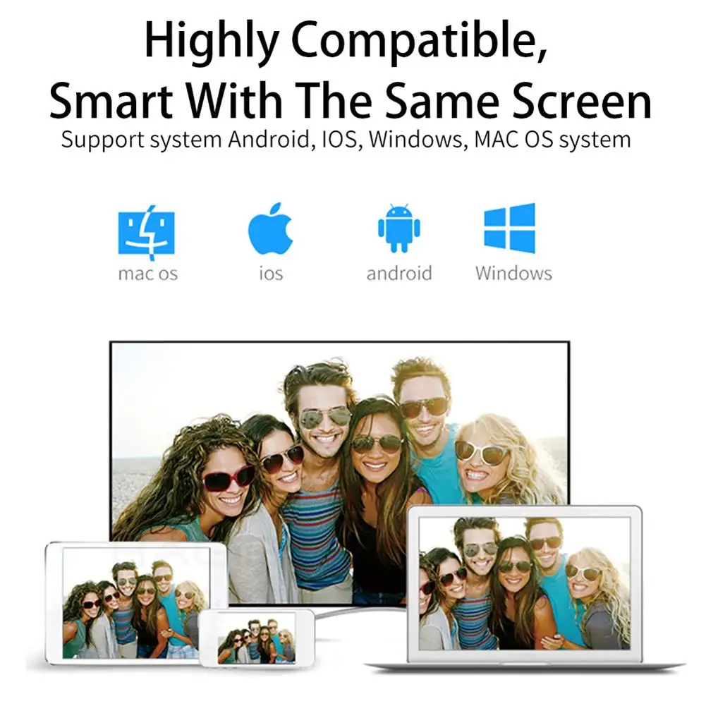 2,4G 4K HD дисплей адаптер HDMI Anycast сетевой плеер для Yehua