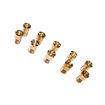 

138-160 M5 Nozzle 10pcs Carburetor Main Jets For Keihin CVK Replacement Accessories Intake New