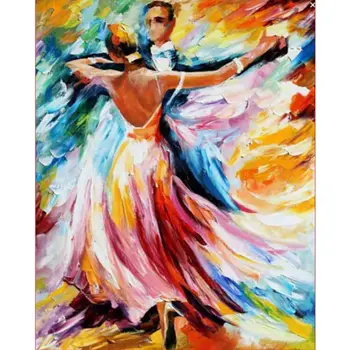 

DancerDIY Oil Painting Paint By Numbers Kits with Brushes Acrylics Painting Kits
