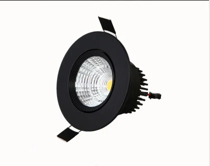 Светодиодный светильник с регулируемой яркостью AC110V 220V 5 W/7 W/10 W/12 W Встраиваемый светодиодный точечный светильник, светящийся потолочный светильник для помещений