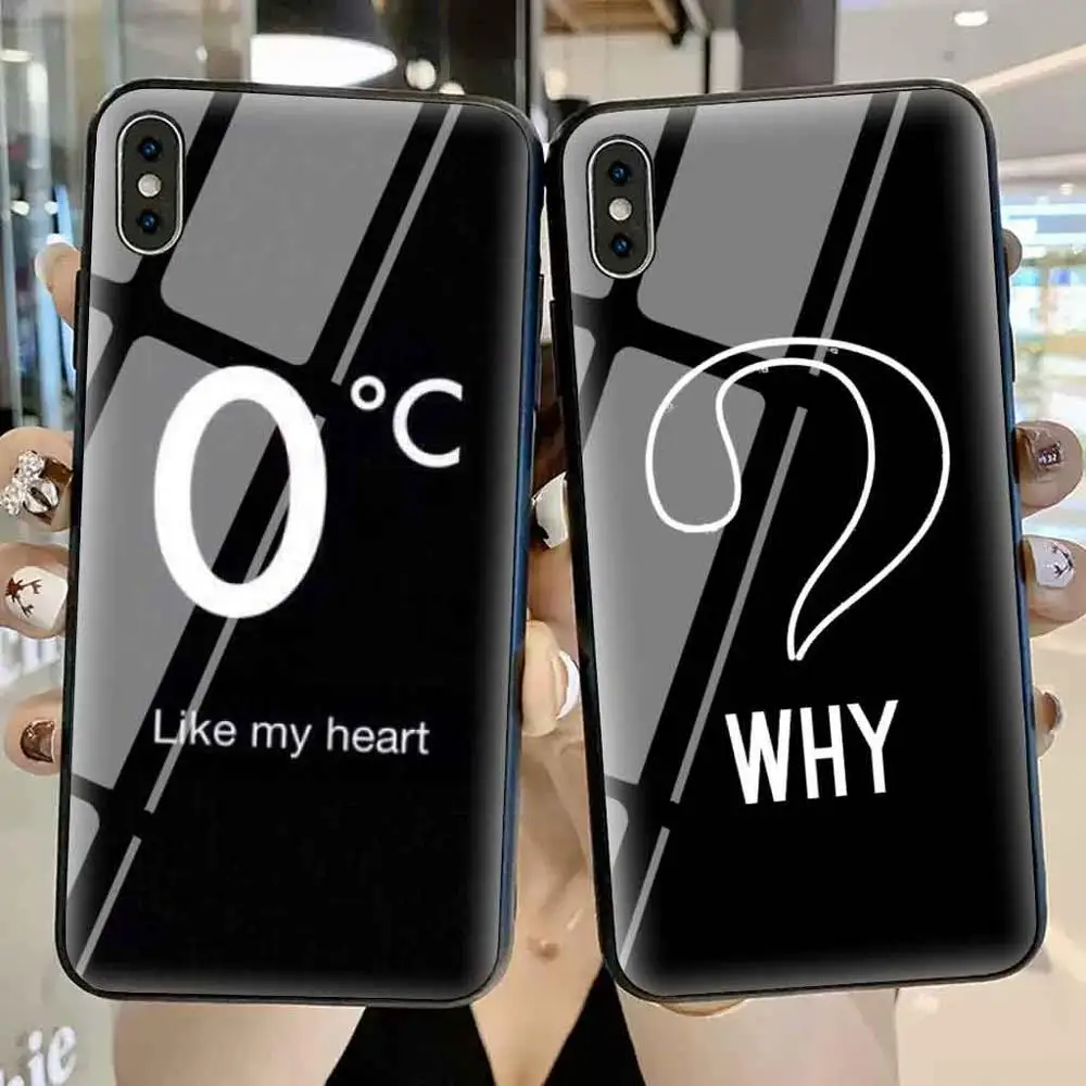 

Funny pattern glass case for iphone xr x xs max 8 plus 7 7plus 8plus 6 6s 11 pro max coque iphone7 cartoon shockproof hard cover
