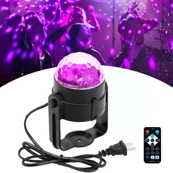 

Remote Control Home Disifection Light UV Purple 3W Mini Led Crystal Magic Ball Lighting
