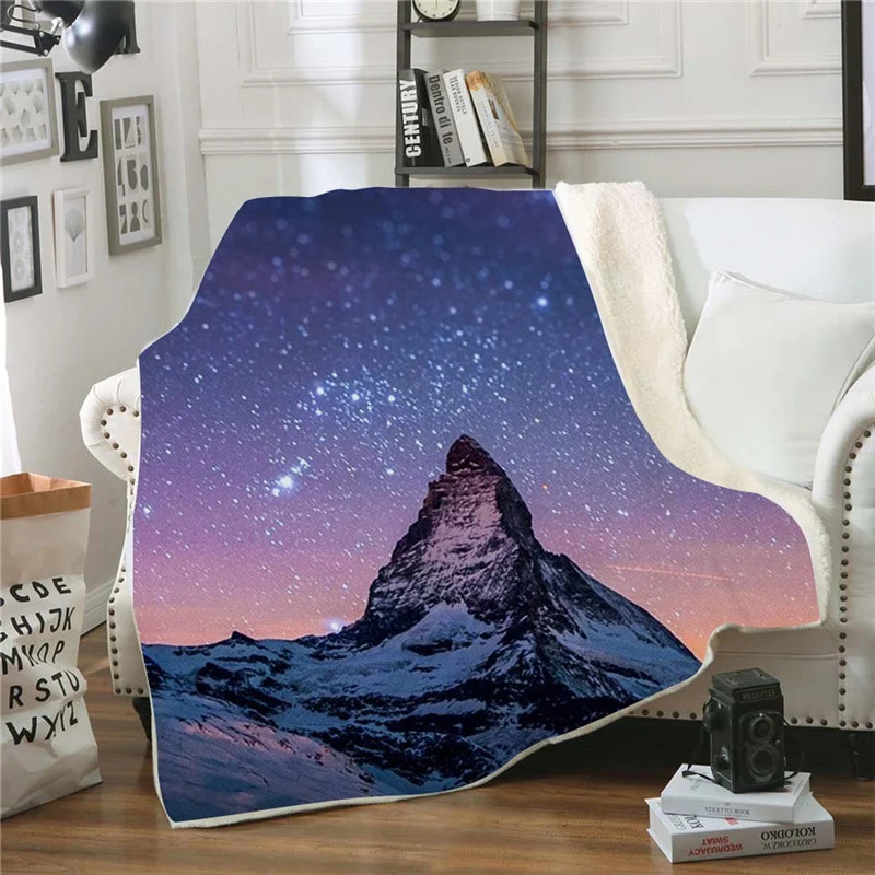 

Multi-Function Throw Blanket Double-Sided Thickening Super Soft Blanket With HD Printed Pattern For Kids Adults All Season New