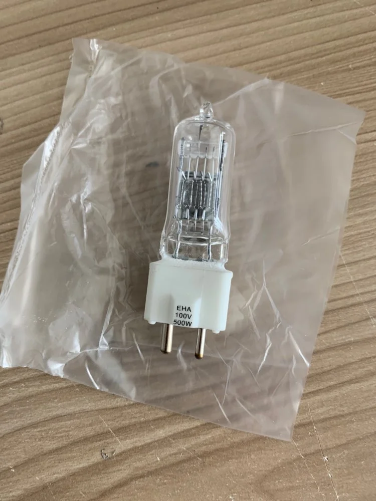 For EHA 100V 500W projector bulb,100V500W ceramic base lighting halogen lamp