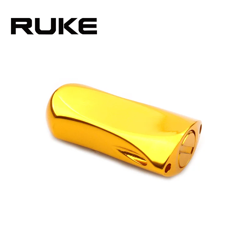 Ruke 1pc FIshing Reel Alloy Knob For Bait Casting Fishing Reel Metal Material Include 2pcs Bearing And 4pcs Washer DIY Accessory