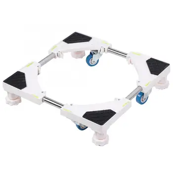 

4 Feet with 4 Universal Wheels Washing Machine Base Stand Holder for Automatic Washing Machine Tool