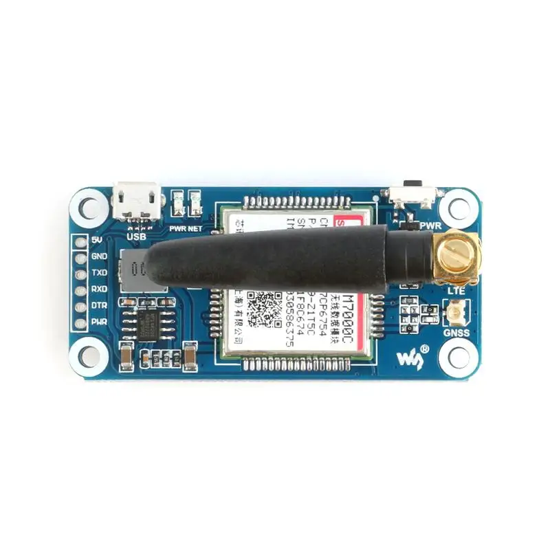 Плата разработки SIM7000C модуль NB IoT/eMTC/EDGE/GPRS/GNSS/GPS 4G плата расширения связи для Raspberry