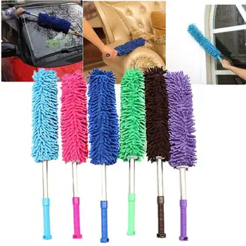 

Portable Car and Home Duster Microfiber Design Flexible Removable Adjustable Washable Duster