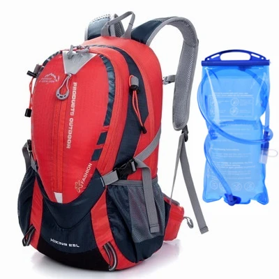 with water bag MTB велосипед велосипедный рюкзак для мужчин и женщин водонепроницаемый вентилируемый Велоспорт Открытый Спорт Путешествия Альпинизм бег рюкзак с сумкой для воды - Цвет: with water bag