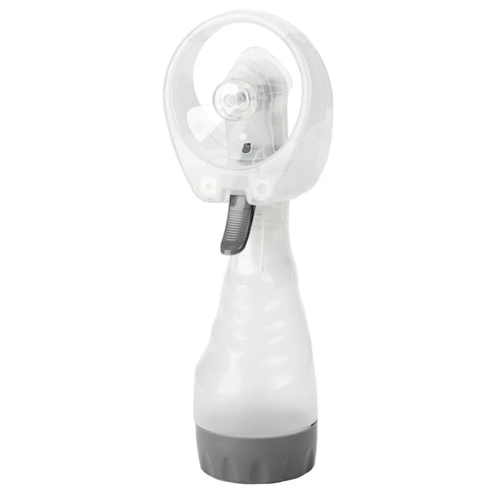 2в1 портативный мини-вентилятор мощный вентилятор Охлаждающие брызги воды вентилятор для увлажнения для путешествий на открытом воздухе прочный летний кулер - Цвет: white