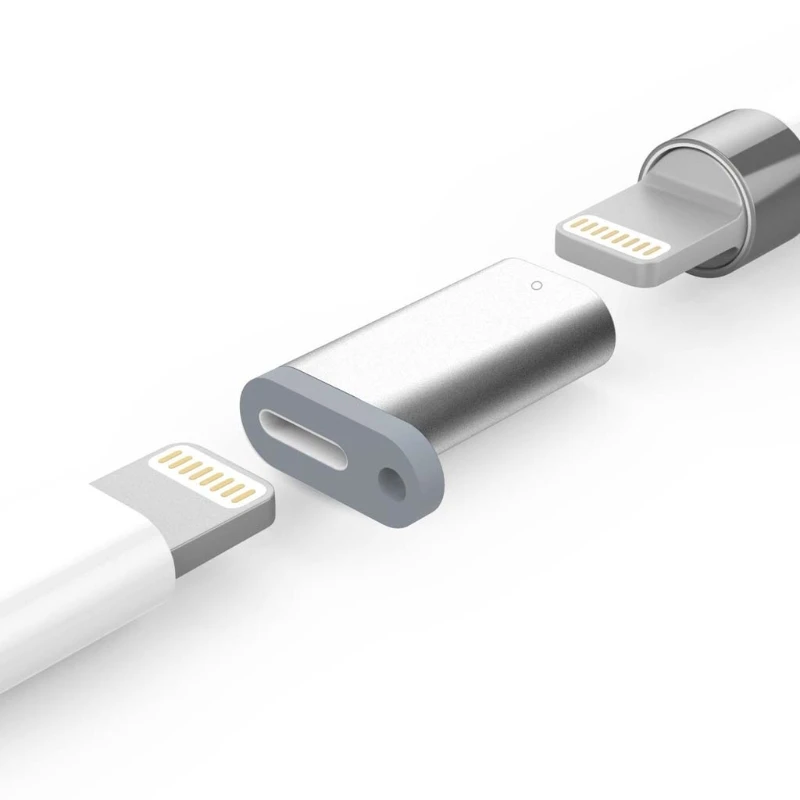 

Aluminum Replacement Converter Charging Adapter With Rope For iPad Pro Pencil