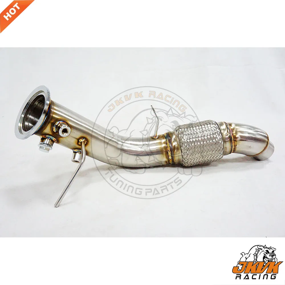 Jkvk Racing Downpipe Catless In Acciaio Inossidabile Per M57N2 218-235Hp E60 E61 525D 530D 530Xd 2003-2010