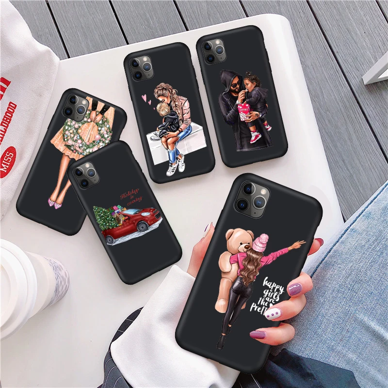 Мягкий силиконовый чехол для iphone 11 с изображением сексуальной девушки женщин