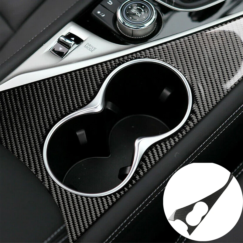 Наклейка на панель из углеродного волокна для Infiniti Q50 Q60 2014 2015 2016 2017 2018 2019|Наклейки