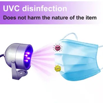 

Portable UV Disinfection Lamp Home Violet Light Sterilizer UVC Disinfection Lamp Lamp