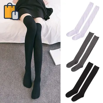 

New 1 Pair Women socks Thigh High Over The Knee Long Cotton Stockings Glittery