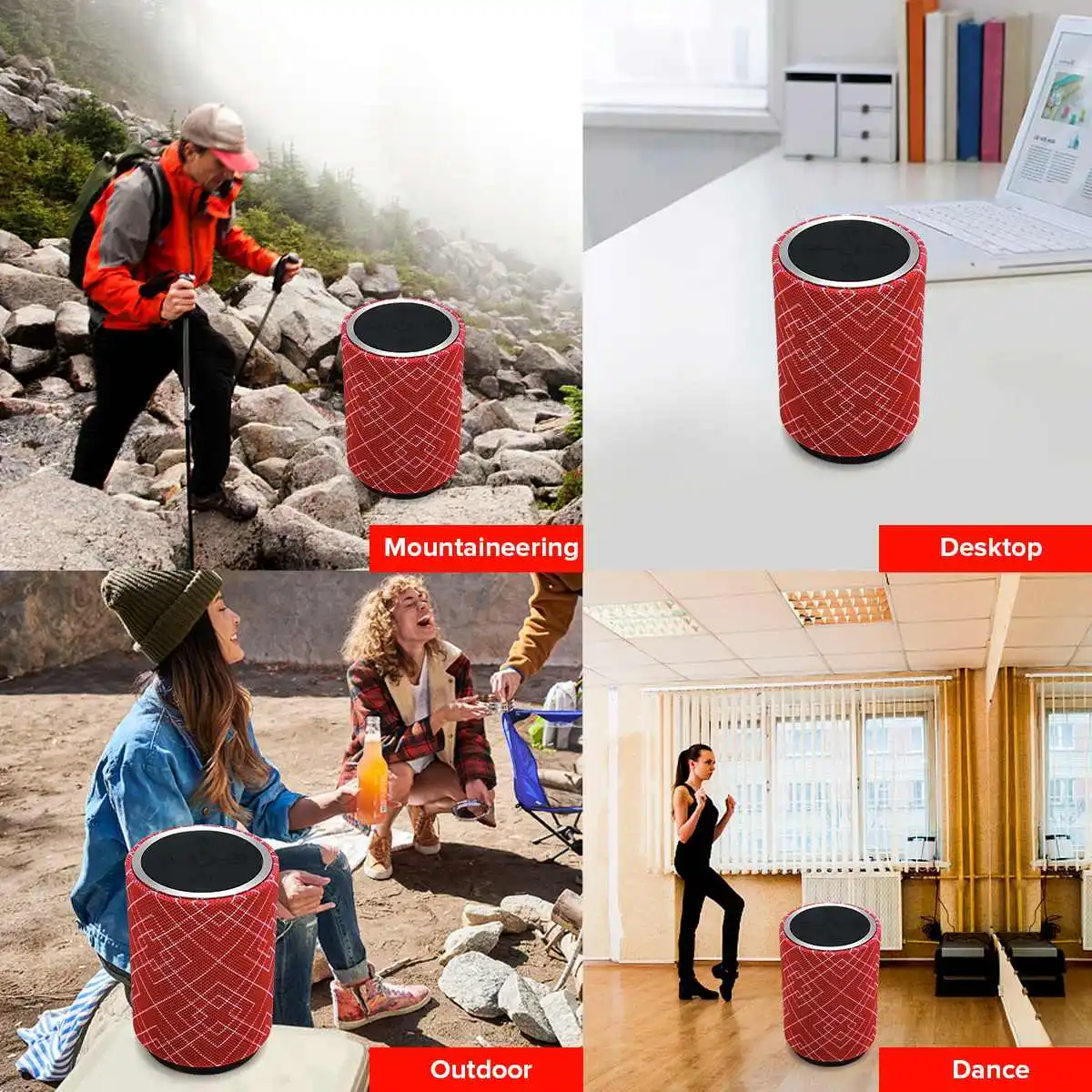 Беспроводной лучший bluetooth динамик водонепроницаемый портативный открытый мини Колонка коробка громкий динамик порошковый Динамик дизайн для телефонов планшетов