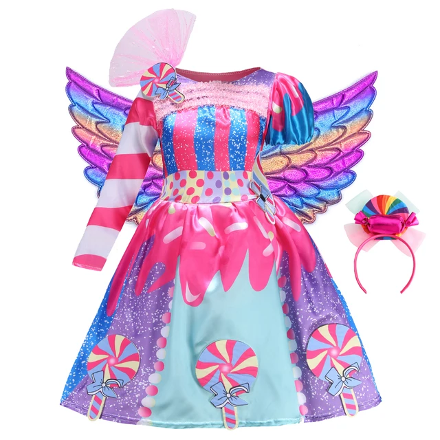 Girls Birthday Lollipop Fantasy Dress 
