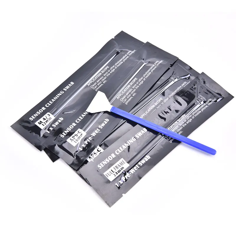 

5pcs Wet Sensor Cleaning Kit Cleaner Swab Ultra For Canon Nikon Sony Digital Camera's CCD Or CMOS Sensor