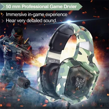 

top selling For Ps4 Pc Wired Stereo Over Ear Gaming Headset with RGB Light 3.5mm Audio Jack Support Wholesale and Dropshipping