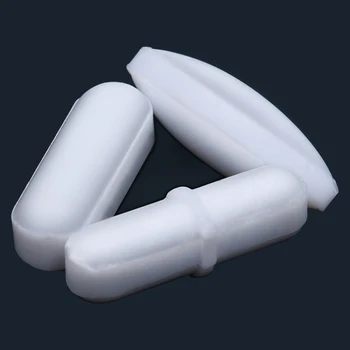 

10Pcs BIG Size PTFE A B C Type Laboratory strong magnetic stirrer rotor Round Olive Shape Cylindrical Acid and Alkali Resistant