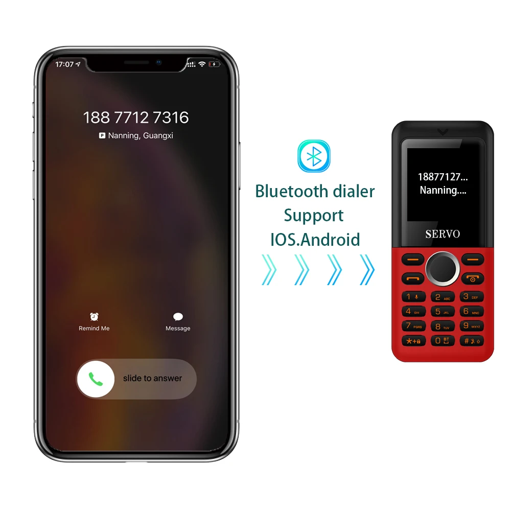 SERVO M25 маленькие сотовые телефоны Bluetooth Dialer HD экран волшебный голос один ключ рекордер Две сим вибрации портативный мини-телефон