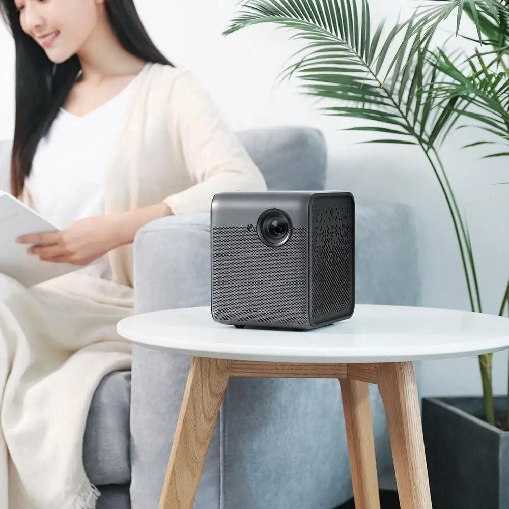 Xiaomi Fengmi Smart Lite DLP 3D проектор 550Ansi люмен 1080P Поддержка 4K Android 2+ 16 Гб Умный домашний кинотеатр проектор