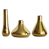 Ceramic Vase for Dried Flower, Small Bottle, Table Decoration, Arrange Flowers, Film Props, Gold Charger, Luxury 5