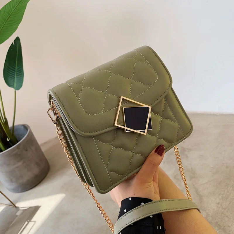 

Flap PU Leather Crossbody Bags For Women 2019 Fashion Shoulder Messenger Bag Lady Luxury Lock Small Travel Handbags and Purse