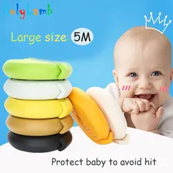 Bande de Protection pour enfants, 5M de long, produits de sécurité pour bébé, bord en verre, Protection des coins de meubles 