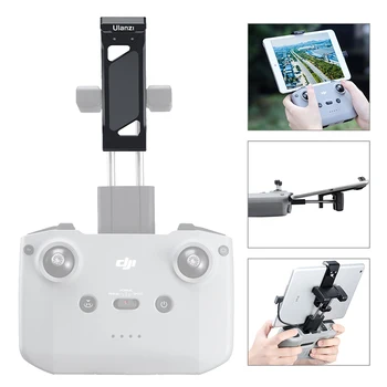 

Ulanzi DR-08 Dji Mavic Air 2 Adjustable Remote Control Flat Stand Quick Release Tablet Holder for iPad Drone Monitor Clip Clamp