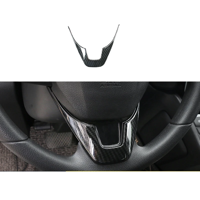 Аксессуары для Honda CRV, декоративная накладка на руль автомобиля с блестками, эмблема, значок, наклейка для автомобиля