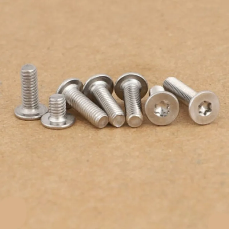 Torx Thin Head Screw M2 M2.5 M3 M4 M5 M6 M8 304 Stainless Steel 5-50pcs torx screw,torx screw bolt,flat wafer head screw,stainless steel screw