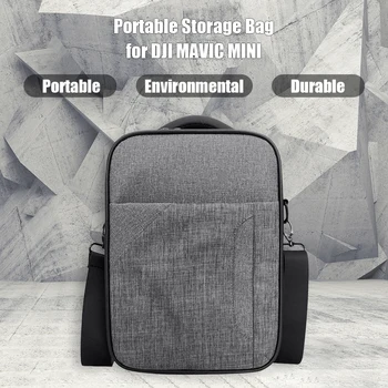 

Drone Storage Bag Portable Travel Waterproof Remote Control Charger Shoulder Messenger Bag Pouch Handbag for DJI Mavic Mini