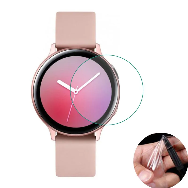 

5 шт ТПУ Мягкая Защитная пленка для Samsung Galaxy Watch Active 2 40 мм/44 мм Active2 SmartWatch защита экрана полное покрытие