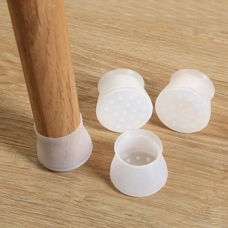 

16PCS Table Chair Leg Silicone Cap Pad Furniture Table Feet Cover Floor Protector Non-slip Table Chair Mat Caps Foot Protection