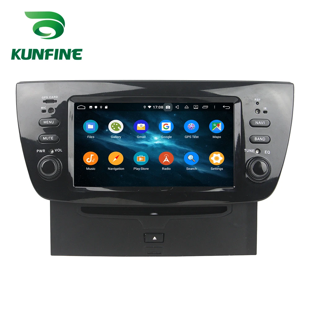 Excellent Android 9.0 Octa Core 4GB RAM 64GB Rom Car DVD GPS Multimedia Player Car Stereo for Fait DOBLO 2010-2015 Deckless Radio WIFI 2