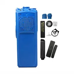 Kit de boîtier de remplacement pour talkie walkie Portable, bleu, pour MOTOROLA Radio XTS5000 modèle 1 M1 