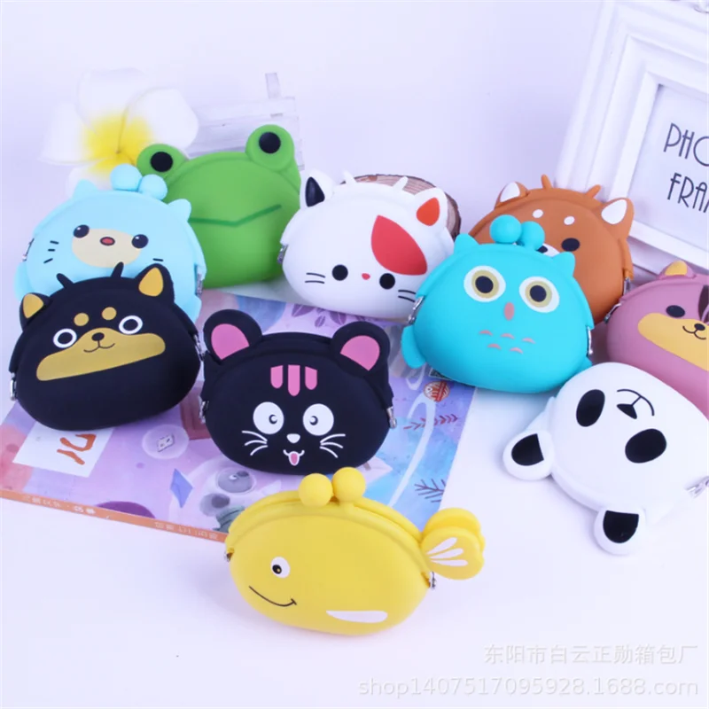 

Vogvigo Cartoon Animal Coin Purses Women Wallets Small Card Holder Key Bag Money Bags for Girls Ladies Purse Kids Bag Organiser